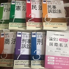 【※値段場所優遇致します】司法試験対策セット