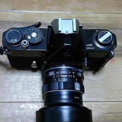 フィルムカメラ、望遠レンズセット