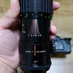 フィルムカメラ、望遠レンズセット