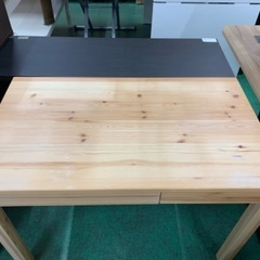 家具ならトレファク吉川店！！ 無印良品 デスク 引き出し付き パイン材 変色 ヤケ有 家具ならトレファク吉川店！！ 無印良品 デスク 引き出し付き パイン材