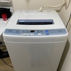 洗濯機　AQW-S60D(W)