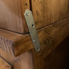 引越しが決定し値下げします❗️ カントリー調　シェルフ棚　本棚