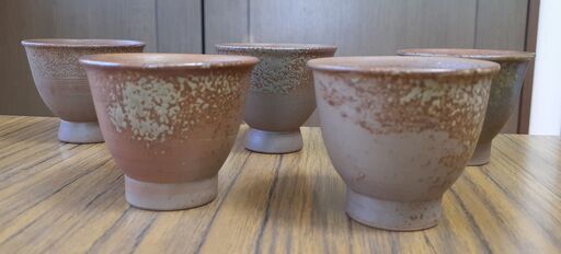 煎茶器　備前焼　森 竹山 煎茶器 備前焼 森 竹山