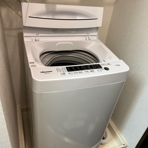 洗濯機　11月末までの販売