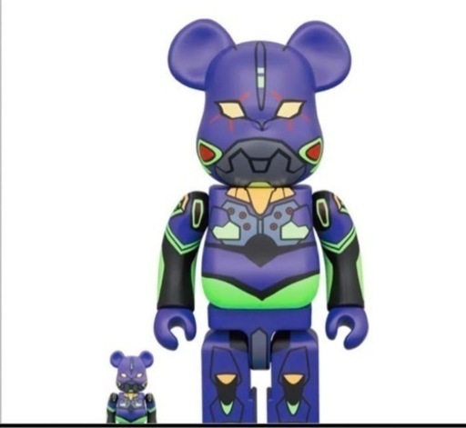 BE@RBRICK エヴァンゲリオン 初号機(新塗装版) 100％ \u0026 400％