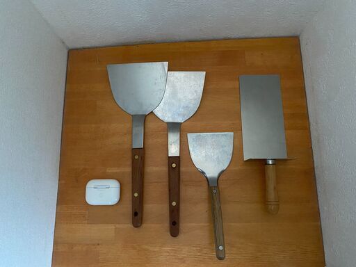 ◆業務用としても◎◆へら4点セット！大家族のお好み焼きに最適