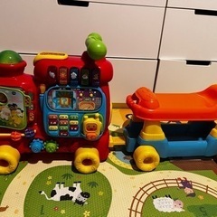 【値下げしました】vtech ウォーカー＆ライドABCトレイン