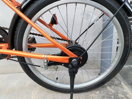 未使用品 FIELD CHAMP MG-FCP20 折りたたみ自転車 20インチ オレンジ