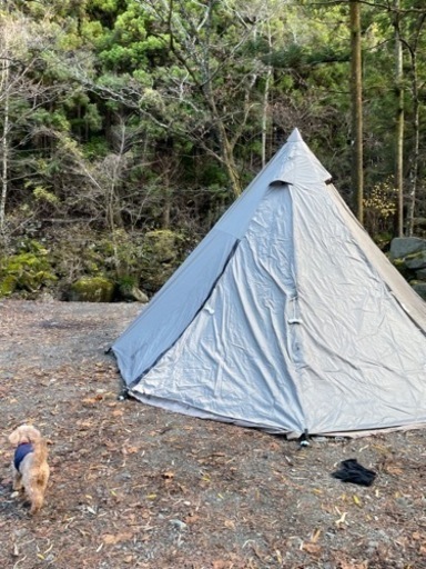 DODヤドカリテント、2ルーム、カーキグレー6人用