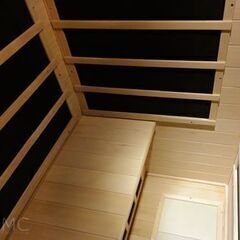 家庭用サウナ　ナチュラルスパ コンパクト1人用　遠赤外線リラクゼーションサウナ