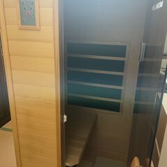 家庭用サウナ　ナチュラルスパ コンパクト1人用　遠赤外線リラクゼーションサウナ