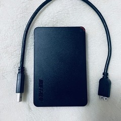 11/7まで　バッファロー　ポータブルHDD USB3.0 1TB