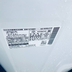 ✨2018年製✨819番 日立✨電気洗濯機✨BW-V70B‼️