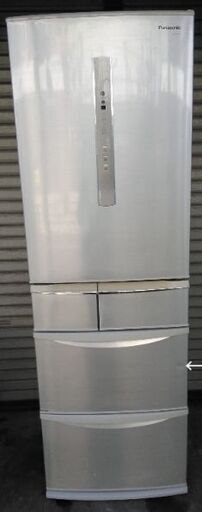 パナソニック 5ドア冷蔵庫 426L NR--E435-N 2011年製 シャンパン 配送無料