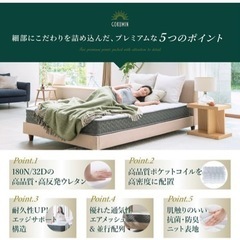 GOKUMIN セミダブルマットレス
