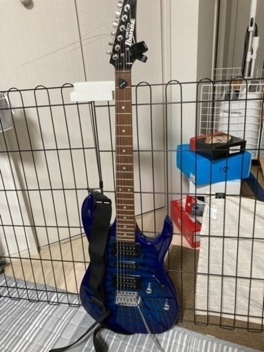 Ibanez アクセサリーセット付き初心者向けエレキギターセット　エリクサー弦張り替え