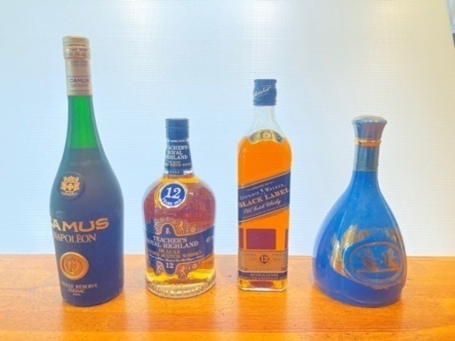 お酒色々別売も可（カミユ、ジョニ黒、ティーチャーズ、ホワイト\u0026マッカイ）