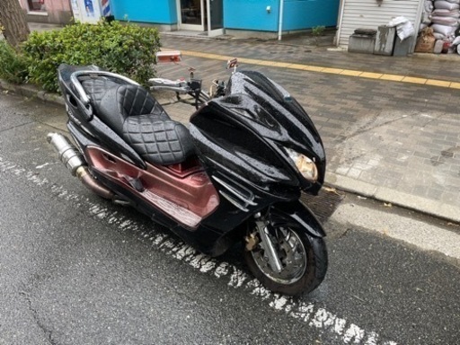 YAMAHAマジェスティー】SG03J スピーカー2発 フルエアロカスタム渋い