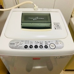 TOSHIBA 縦型全自動洗濯機　ドライ機能付き