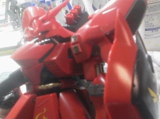 BANDAI HGUC 1/144 サザビー 部分塗装 成形色仕上げ 完成品