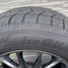 冬タイヤ、アルミ、ナット付