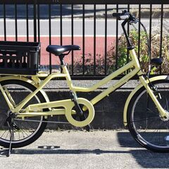 【定価65000円】BRIDGESTONE ブリジストン GREEN LABEL TOTEBOX 内装3段ギア オートライト搭載 10-H002J