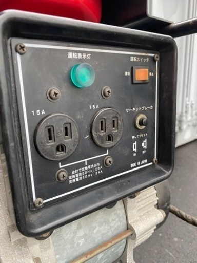ダイシン エンジン発電機 ガソリン SGO-2500M 中古品 1ヶ月保証