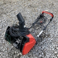 再投稿　スノーエレファント　電気除雪機