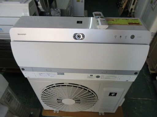 買い保障できる K03592　シャープ　 中古エアコン　主に18畳用　冷房能力　4.0KW ／ 暖房能力　5.0KW エアコン