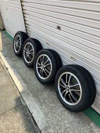 ブリヂストン ブリザック VRX-２ 155-65-14 4本 アルミ付き 2018年 ...