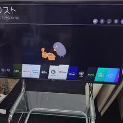 You Tube、Netflix等内蔵 43型テレビ&テレビスタンド