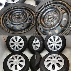 ＜スタッドレス・ホイール 4本＞ 195/65R15 ヨコハマタイヤ 70% 2018年製   15x6J トヨタ純正 5H -114.3 