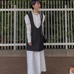 【2回のみ着用】アメリヴィンテージCURVE LINE VEST...