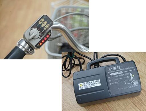 電動自転車BS アシスタ 26インチ　3段　8.1Ah充電器あり アシスタU STD ブリヂストン(BRIDGESTONE) 電動自転車・電動