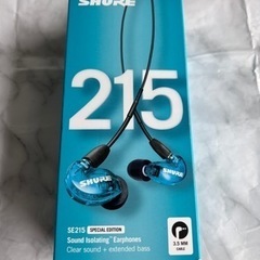 【未使用に近い】SHURE SE215SPE-A ゲーミングイヤホン