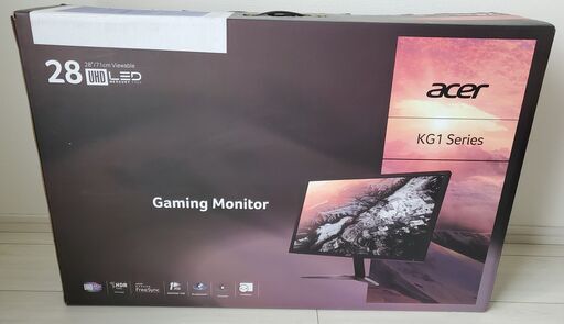 Acer KG281K 4K 28インチ ディスプレイ