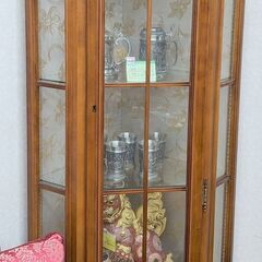 アンティーク家具 コーナーリビングボード　ag-kg093