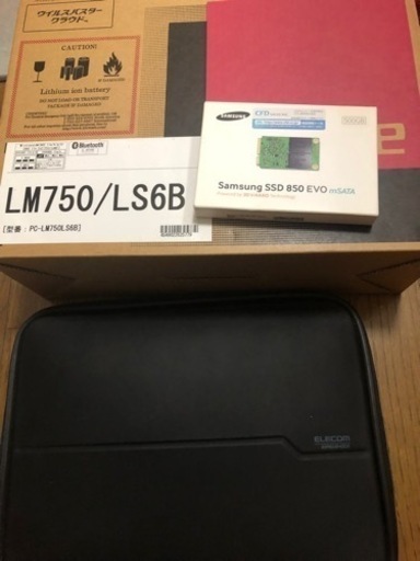 NEC Lavie M PC-LM750LS6B i7 -2.0GHz,16GB 500GB+250GB　外箱付 爆速  値引き交渉可能