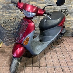 SUZUKI レッツ4 原付メットインスクーターバイク　4サイク...