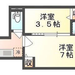 中区東山の２Kに空きが出ます♪交通の便も良く、綺麗です！！ - 不動産