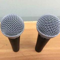 マイク Shure ダイナミック型 シュア SM58 2本セット ケース付き 