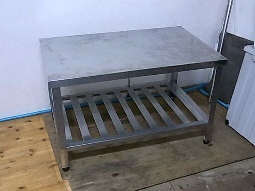 作業台　950×600×600　厨房機器　業務用　中古