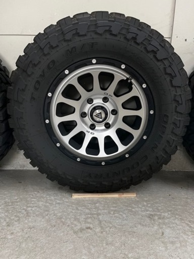 オープンカントリーR/T 265/70R17 + DELTA FORCE 4本 バリ溝) 265/70r17 オープンカントリーMT デルタフォース 4本
