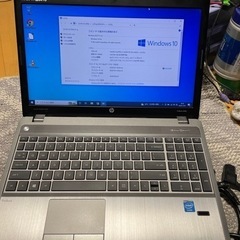 SSD換装済★core i5ノートPC【hp】Windows10...