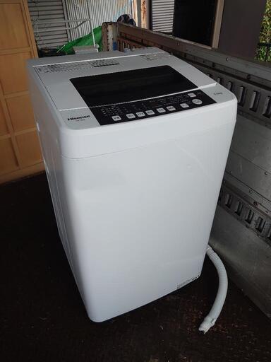 【取引中】5.5kg 洗濯機　ハイセンス【2018年製】