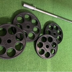 ivanko IVANKO（イヴァンコ）オリンピックラバープレート 20kg×2