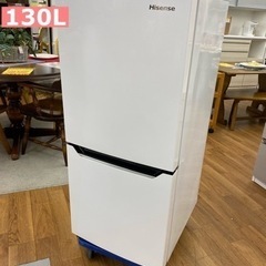 I568 ☆ Hisense 冷蔵庫 (130L) 2ドア 2015年製 ⭐動作確認済