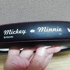 (Disney)ミッキー&ミニー ハンドルカバー 黒
