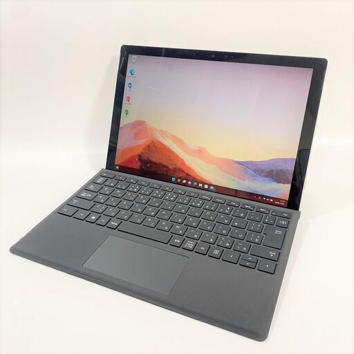 Microsoft surface Pro7 2019年製  高速SSD バックライト付きタイプカバー タッチパネル  2in1 タブレットPC①