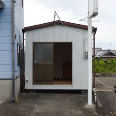 焼津市田尻北 → 約6畳の戸建倉庫をお貸しいたします。